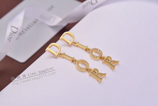 Dior飾品 迪奧經典熱銷款DIOR迪奧字母耳釘耳環  zgd1430
